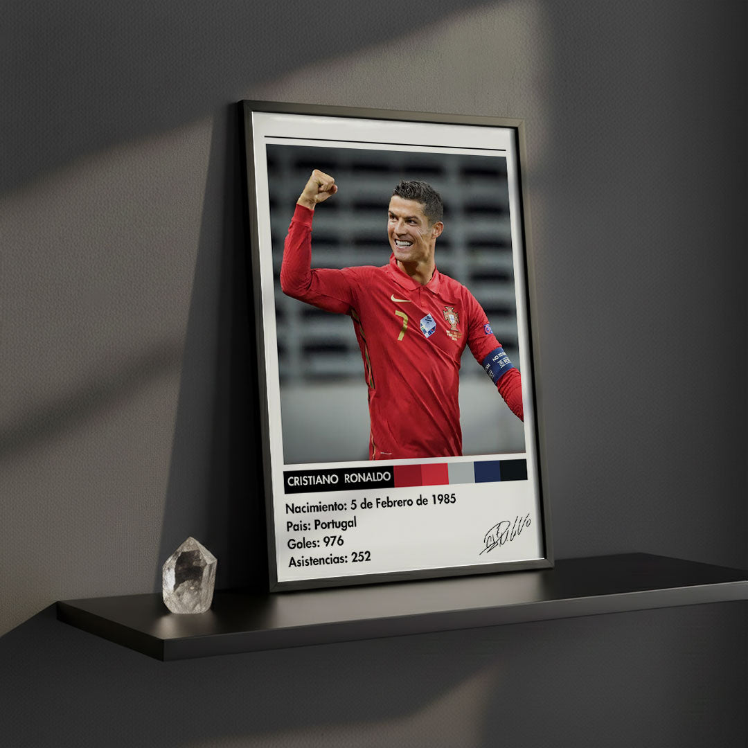 Cuadro Cristiano Ronaldo - Diseño 2