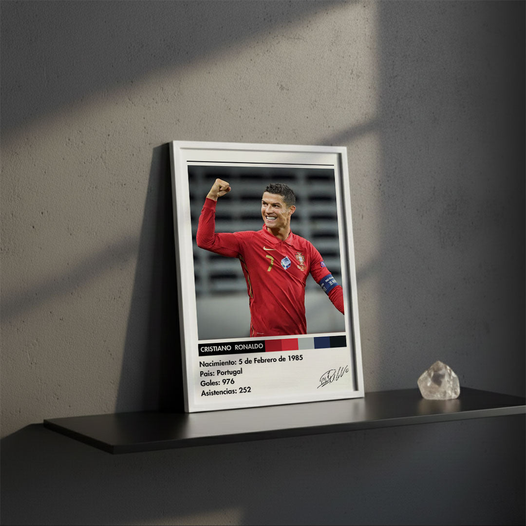 Cuadro Cristiano Ronaldo - Diseño 2