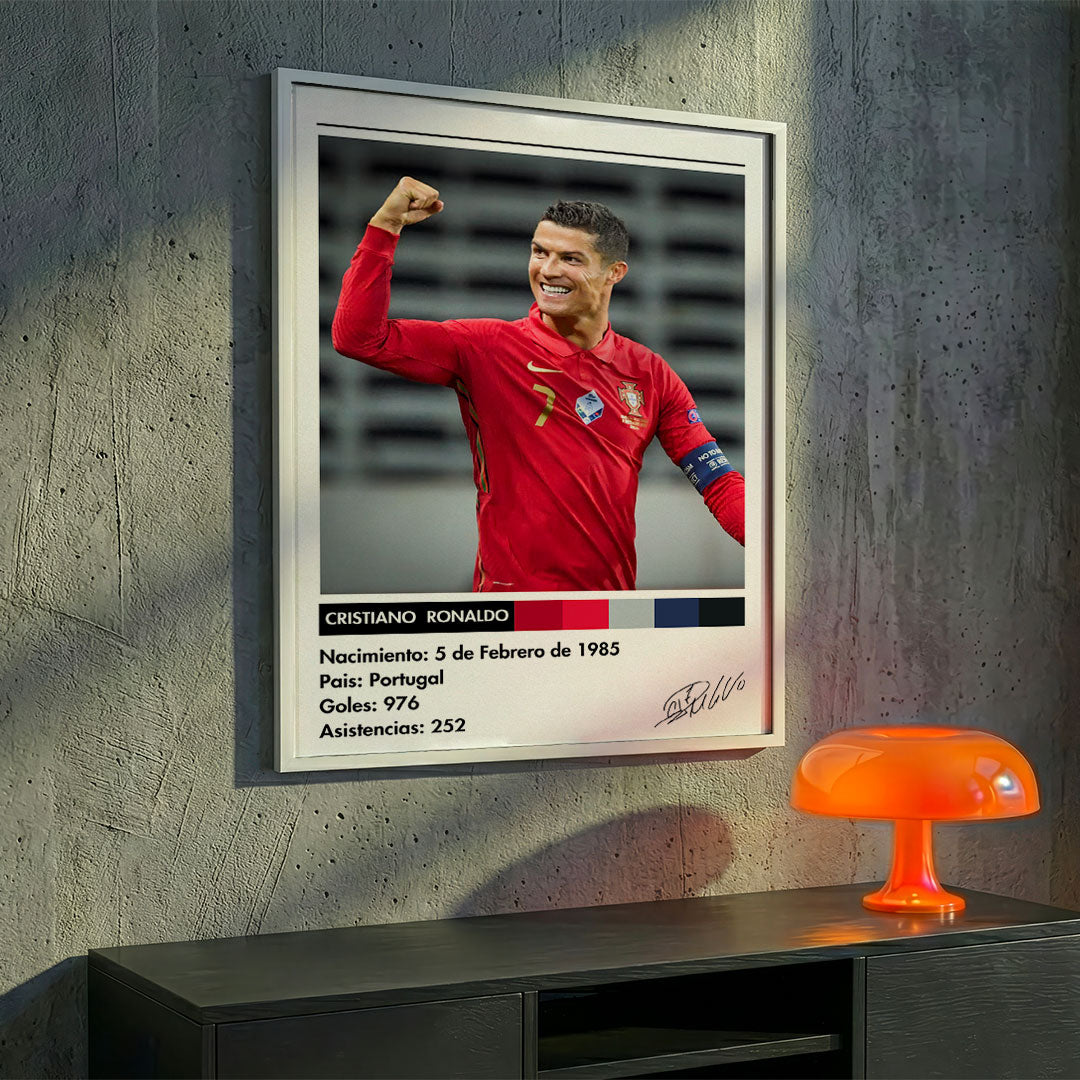 Cuadro Cristiano Ronaldo - Diseño 2