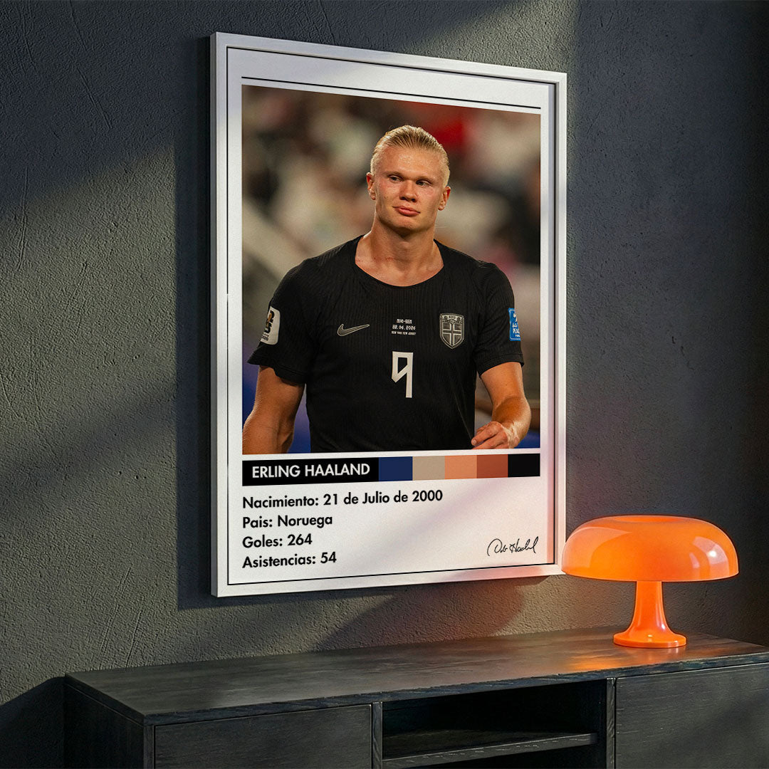 Cuadro Erling Haaland