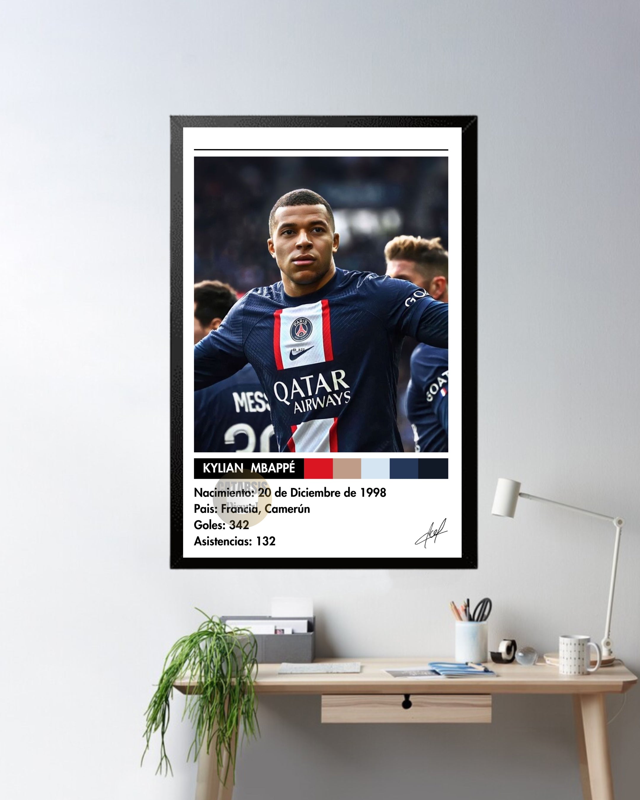 Cuadro Kylian Mbappé