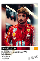 Cuadro Charles Leclerc