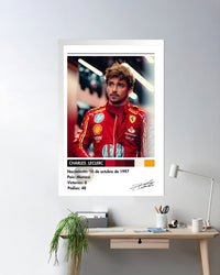 Cuadro Charles Leclerc