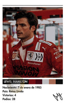 Cuadro Carlos Sainz Jr.