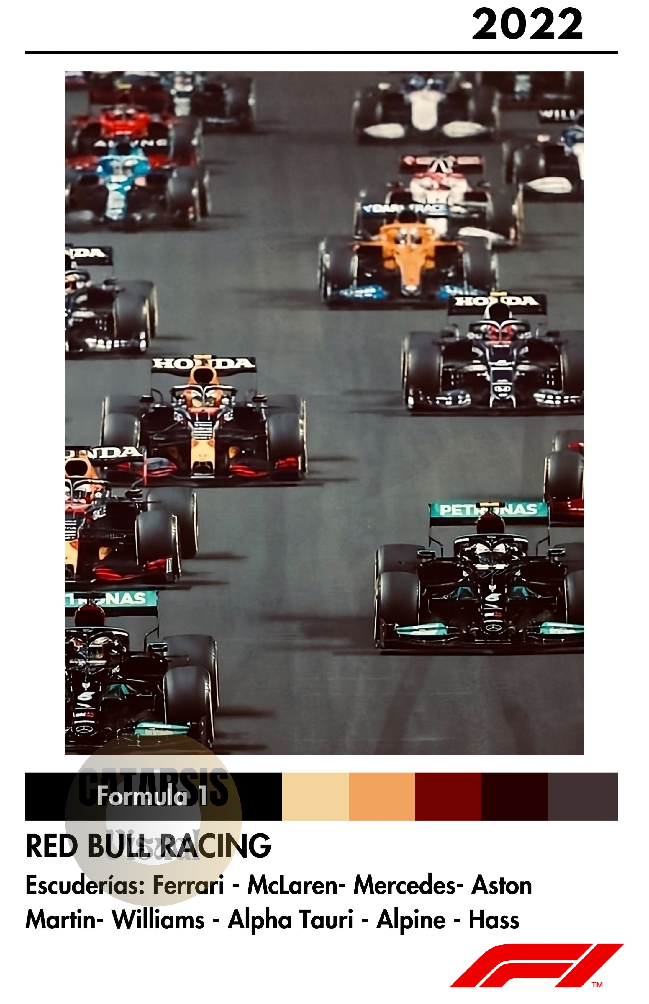 Cuadro Formula 1 - 2022