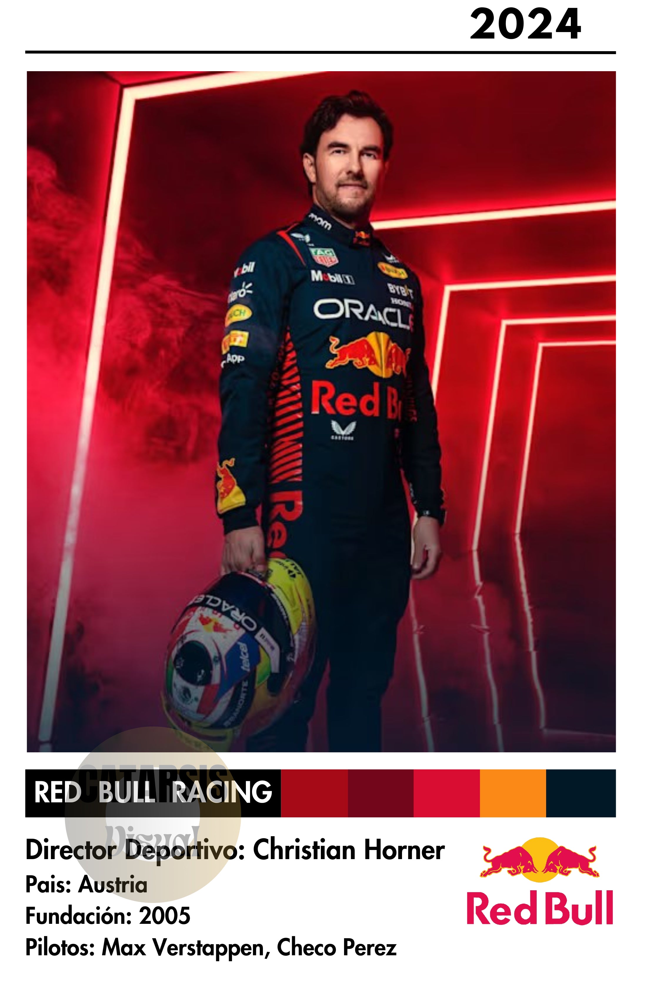 Cuadro Red Bull Racing 2024