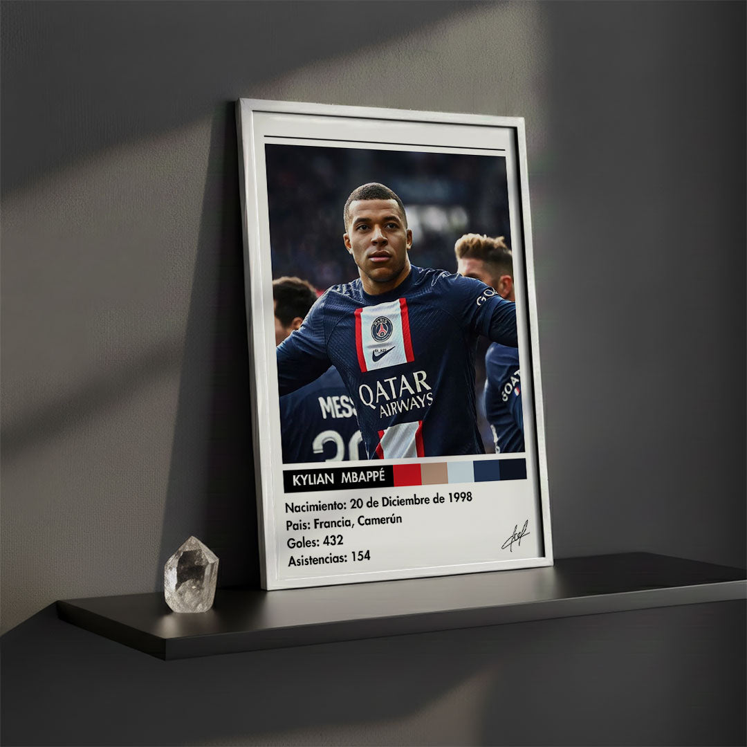 Cuadro Kylian Mbappé