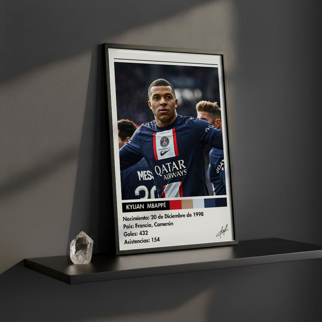 Cuadro Kylian Mbappé