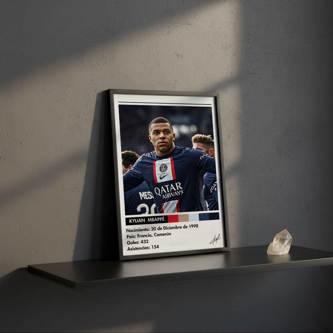 Cuadro Kylian Mbappé