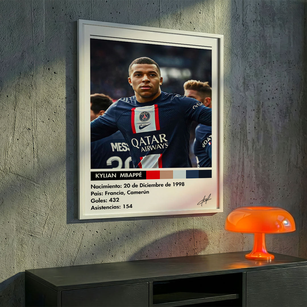 Cuadro Kylian Mbappé