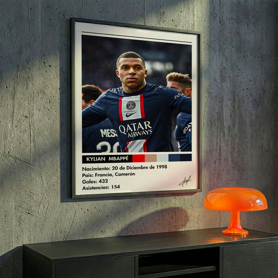 Cuadro Kylian Mbappé