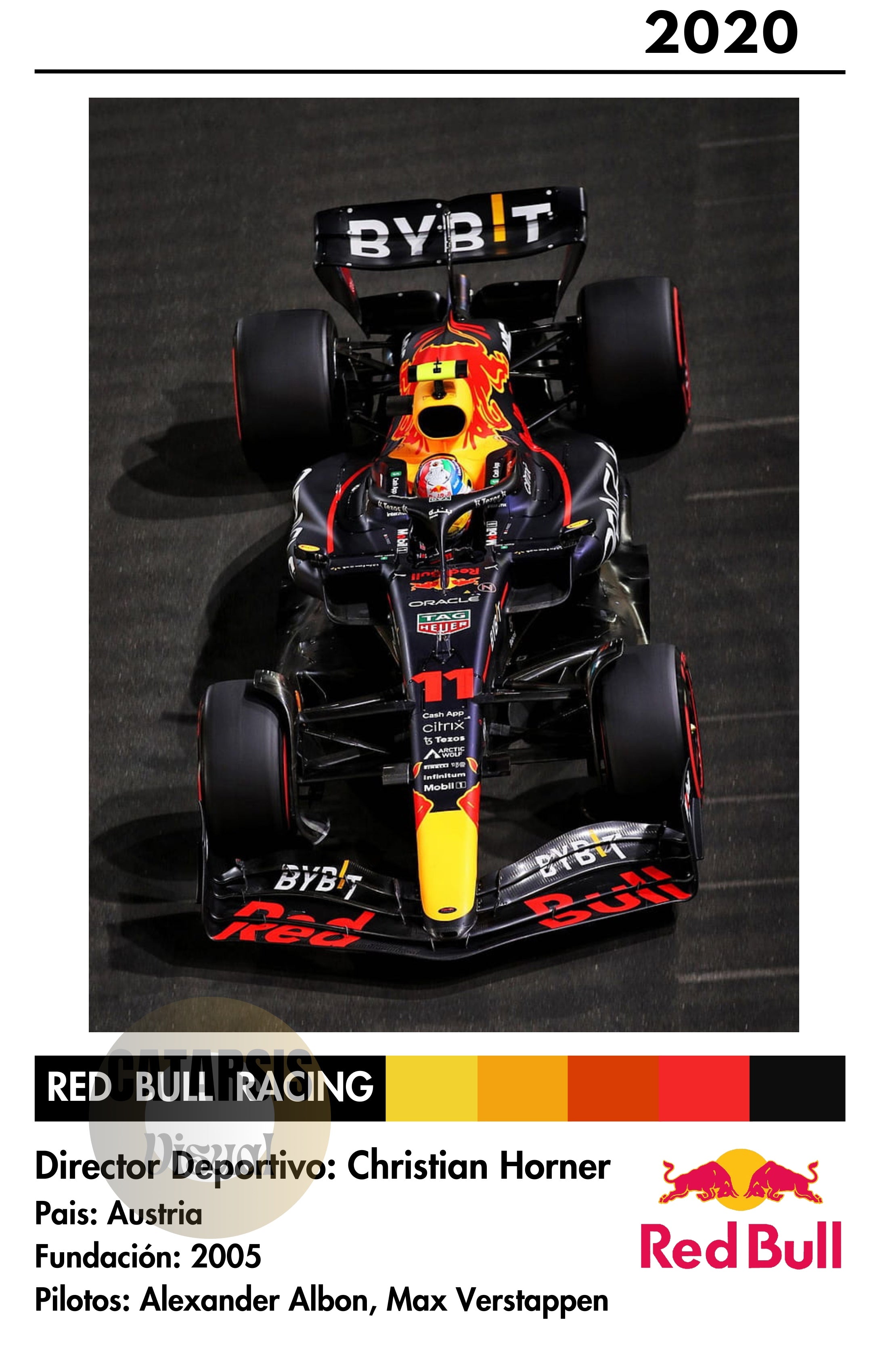 Cuadro Red Bull Racing - Diseño 1