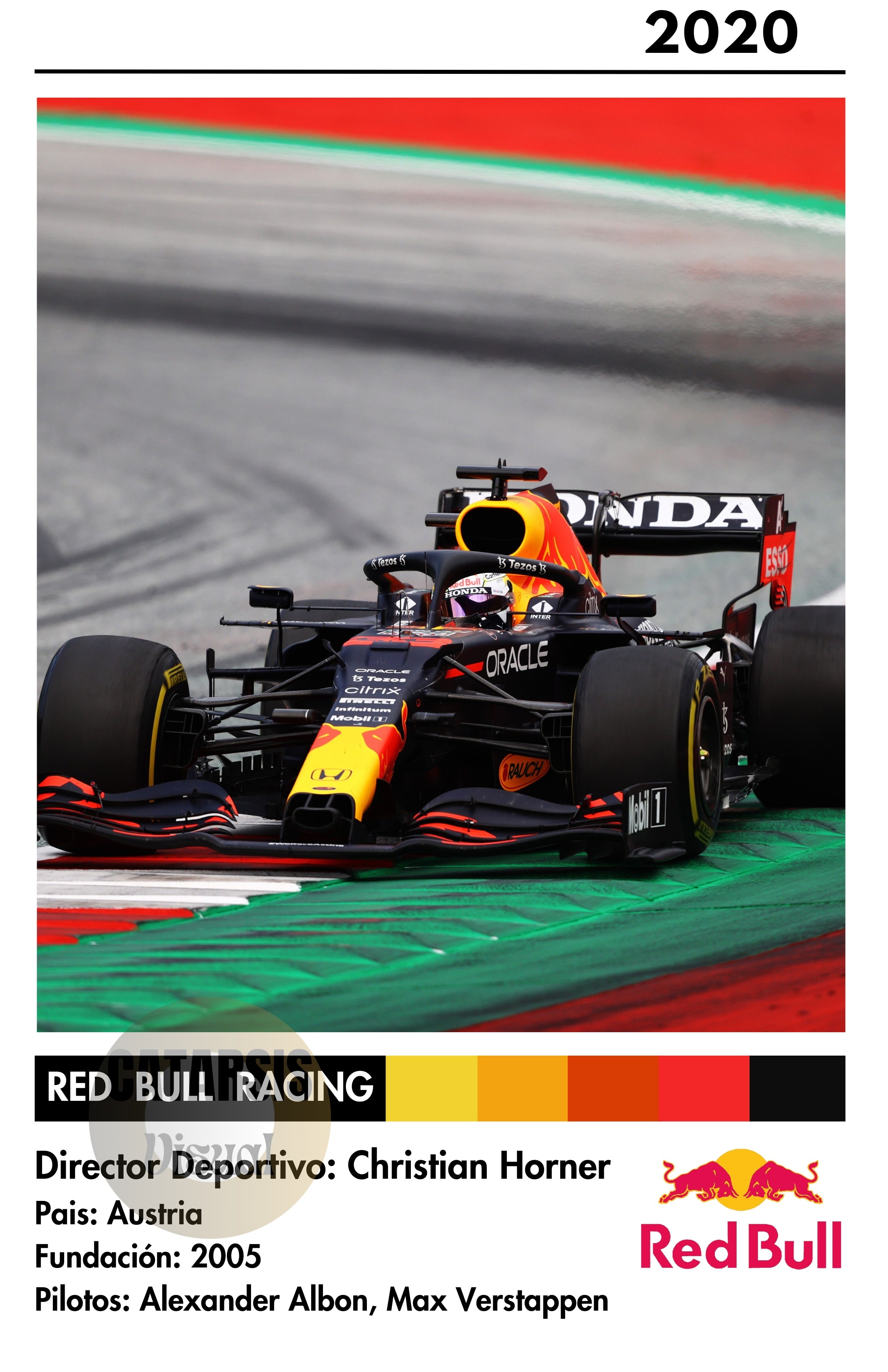 Cuadro Red Bull Racing - Diseño 2