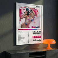 Cuadro Kali Uchis - Orquideas