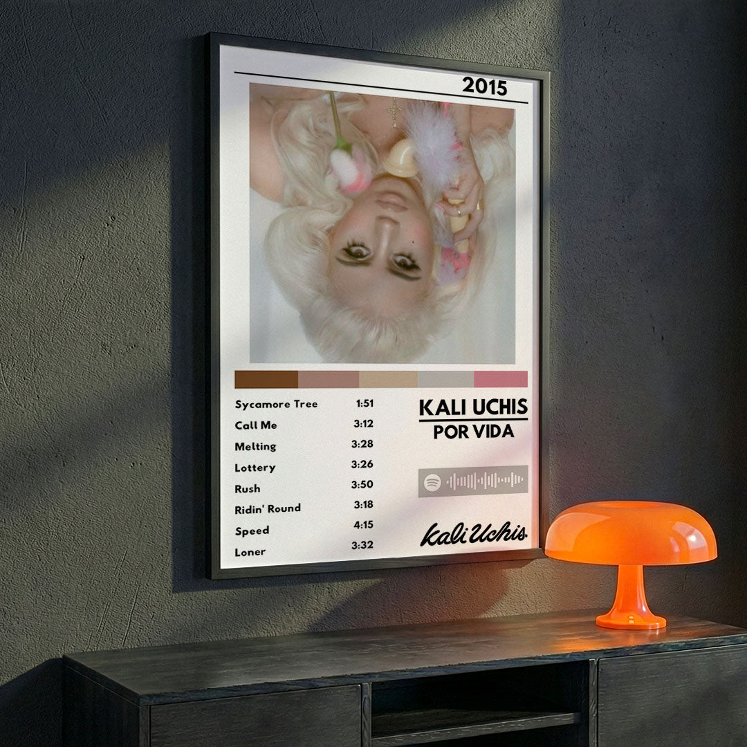 Cuadro Kali Uchis - Por Vida