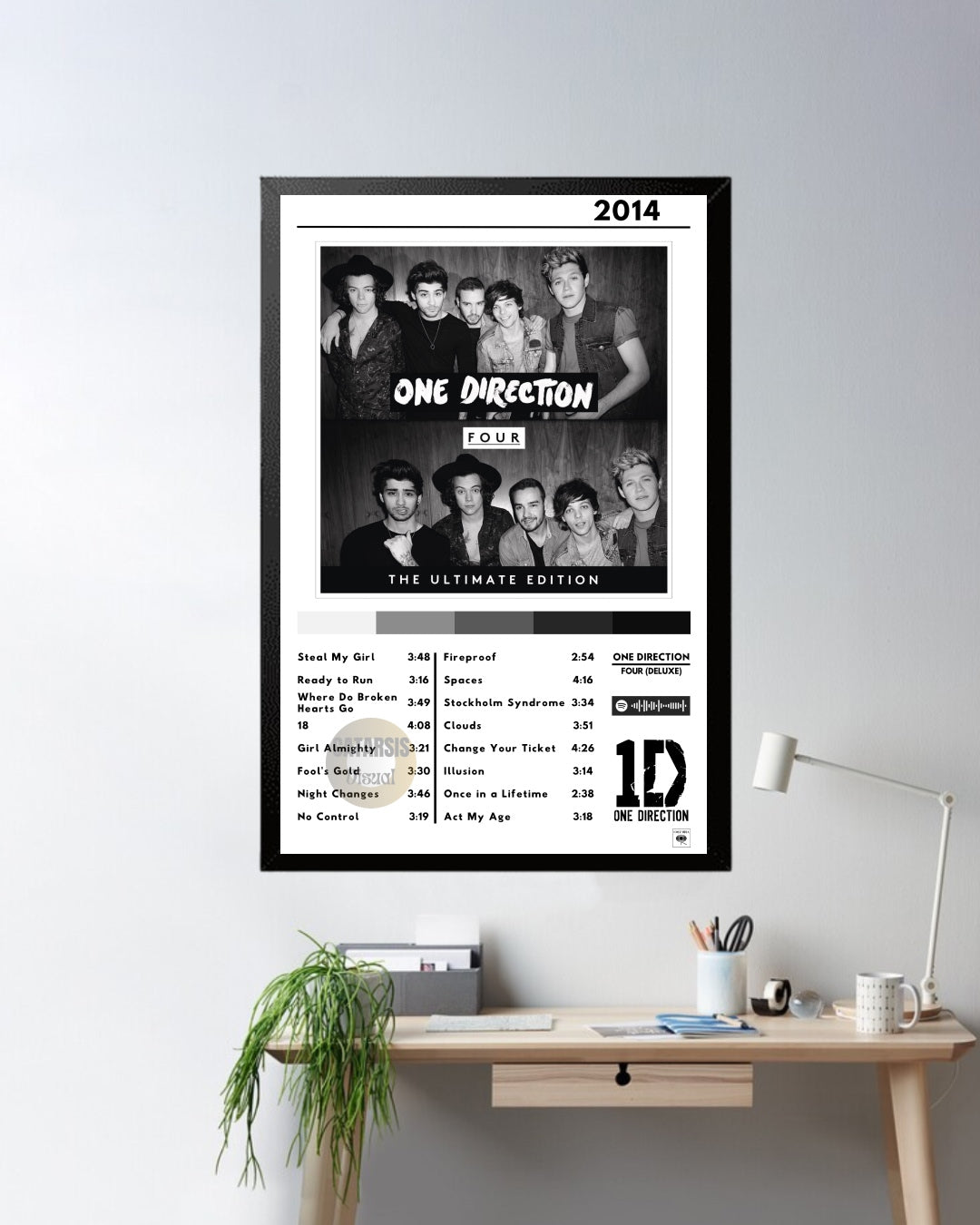 Cuadro One Direction - Four