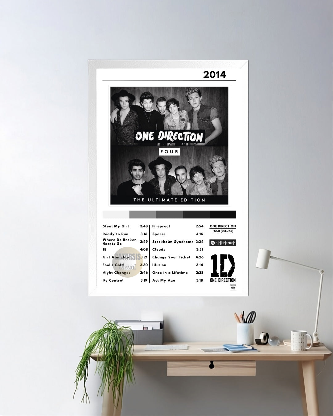 Cuadro One Direction - Four