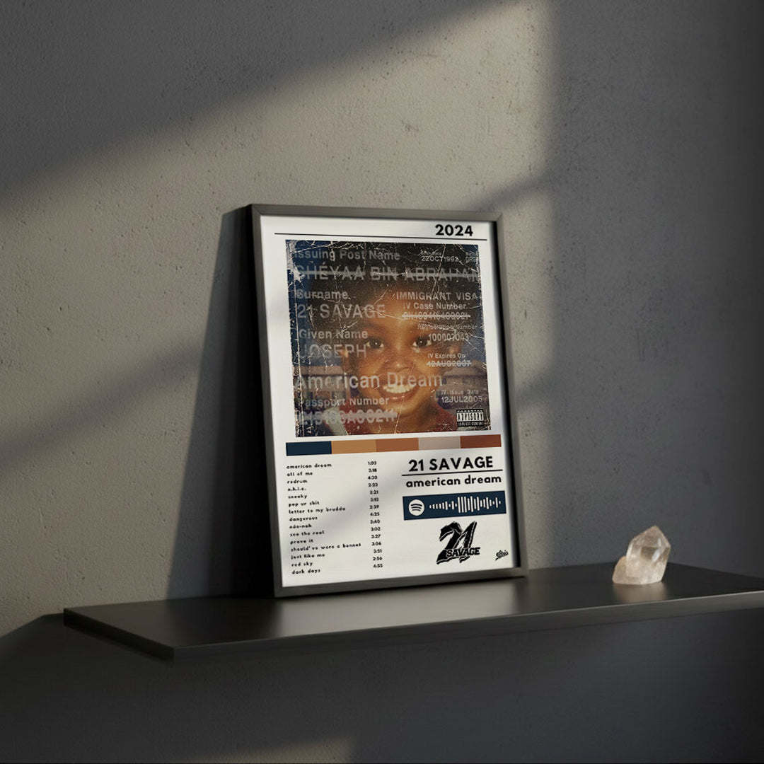 Cuadro  21 Savage - American Dream
