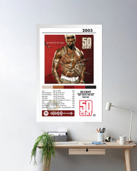 Cuadro 50 Cent  - Get Rich Or Die Triyin'