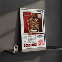 Cuadro 50 Cent - Get Rich Or Die Triyin' - Catarsis Visual