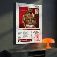 Cuadro 50 Cent - Get Rich Or Die Triyin' - Catarsis Visual