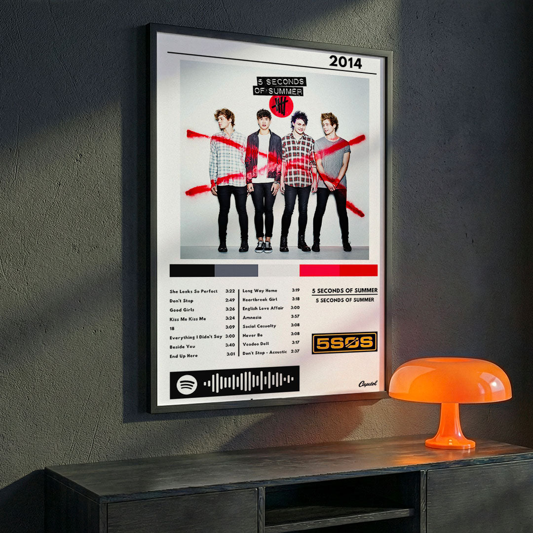 Cuadro 5 Seconds Of Summer - 5 Seconds Of Summer
