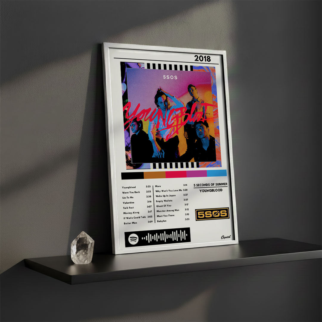 Cuadro 5 Seconds Of Summer - Youngblood