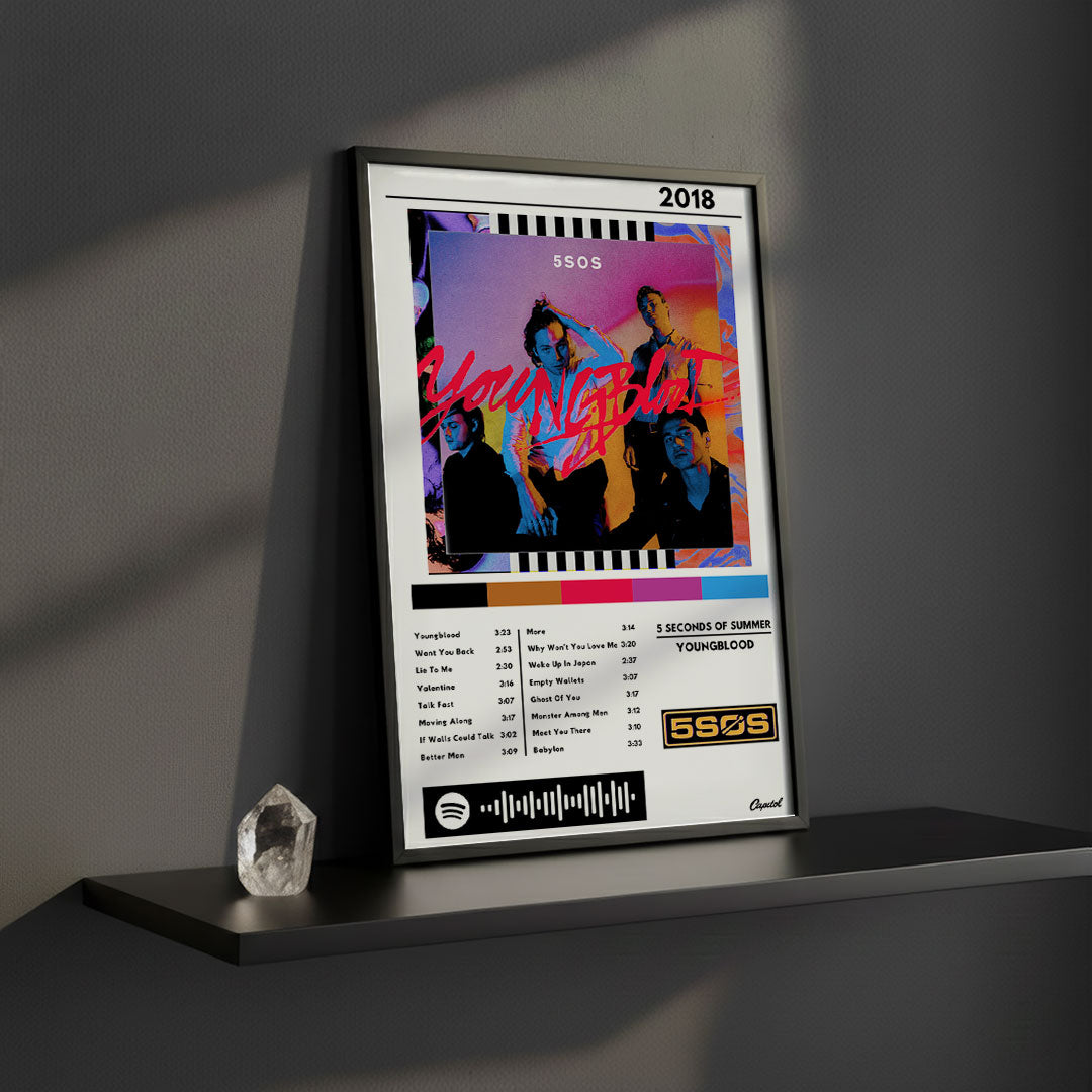 Cuadro 5 Seconds Of Summer - Youngblood