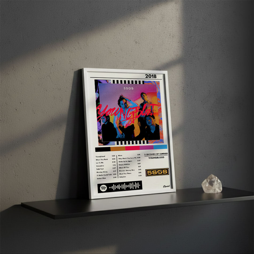Cuadro 5 Seconds Of Summer - Youngblood
