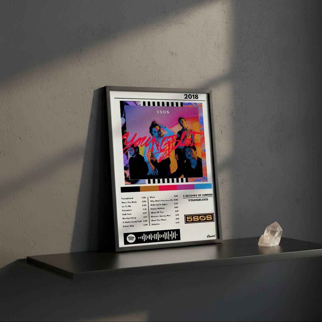 Cuadro 5 Seconds Of Summer - Youngblood