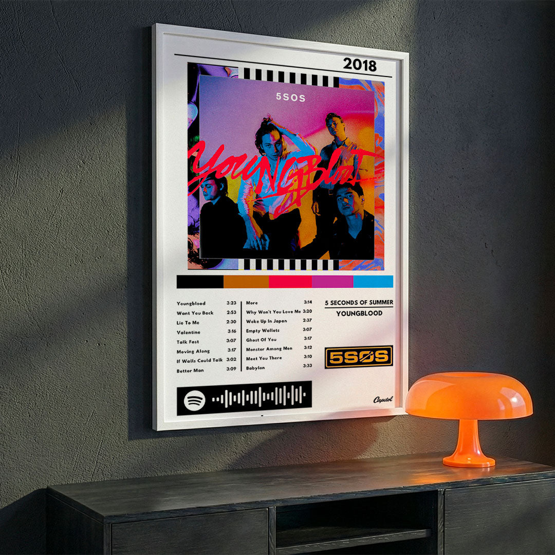 Cuadro 5 Seconds Of Summer - Youngblood