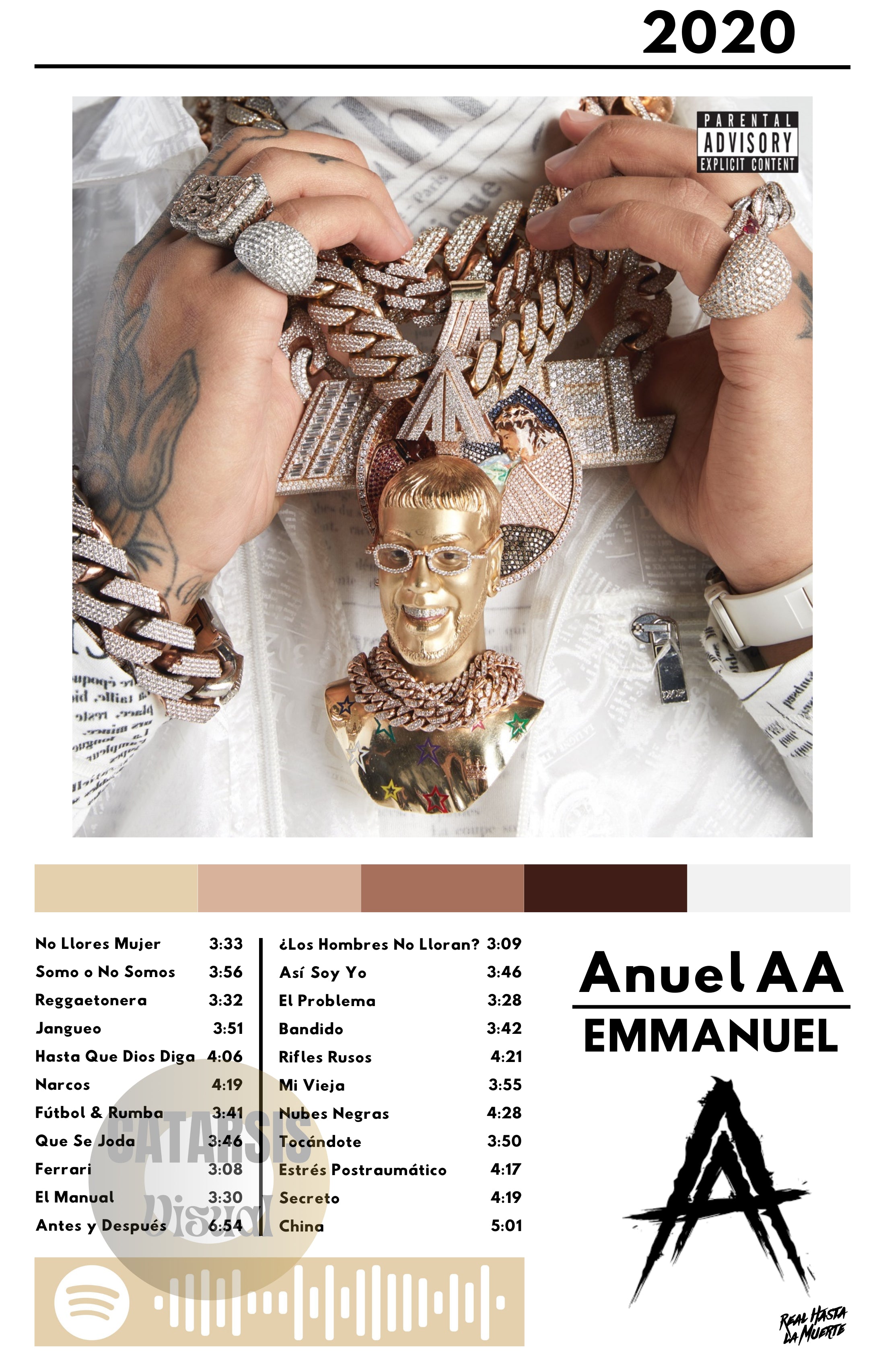 Cuadro Anuel AA - Emmanuel