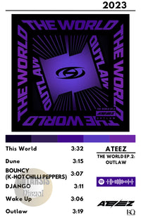 Cuadro ATEEZ - The World EP.2: Outlaw