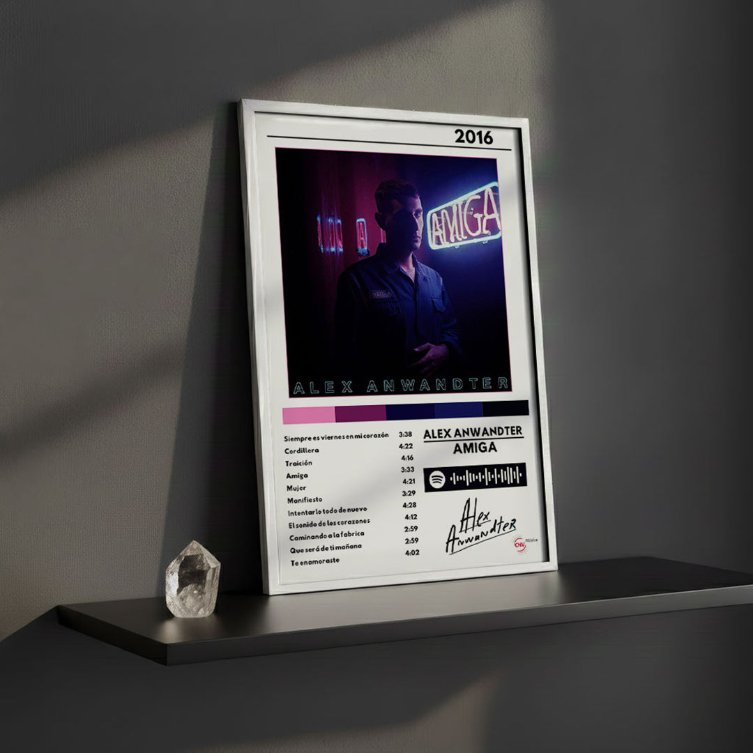 Cuadro Alex Anwandter - Amiga - Catarsis Visual