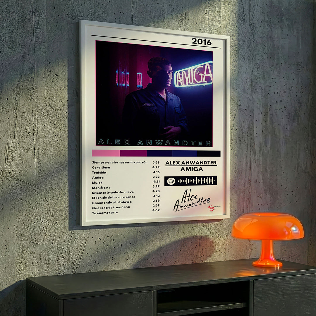 Cuadro Alex Anwandter - Amiga - Catarsis Visual