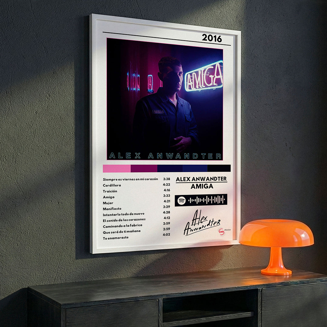 Cuadro Alex Anwandter - Amiga - Catarsis Visual