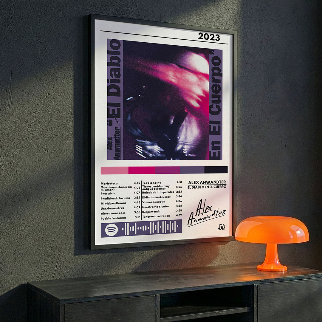 Cuadro Alex Anwandter - El Diablo en el cuerpo - Catarsis Visual