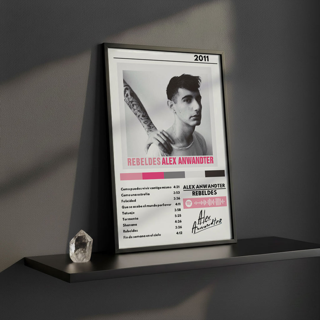 Cuadro Alex Anwandter - Rebeldes - Catarsis Visual