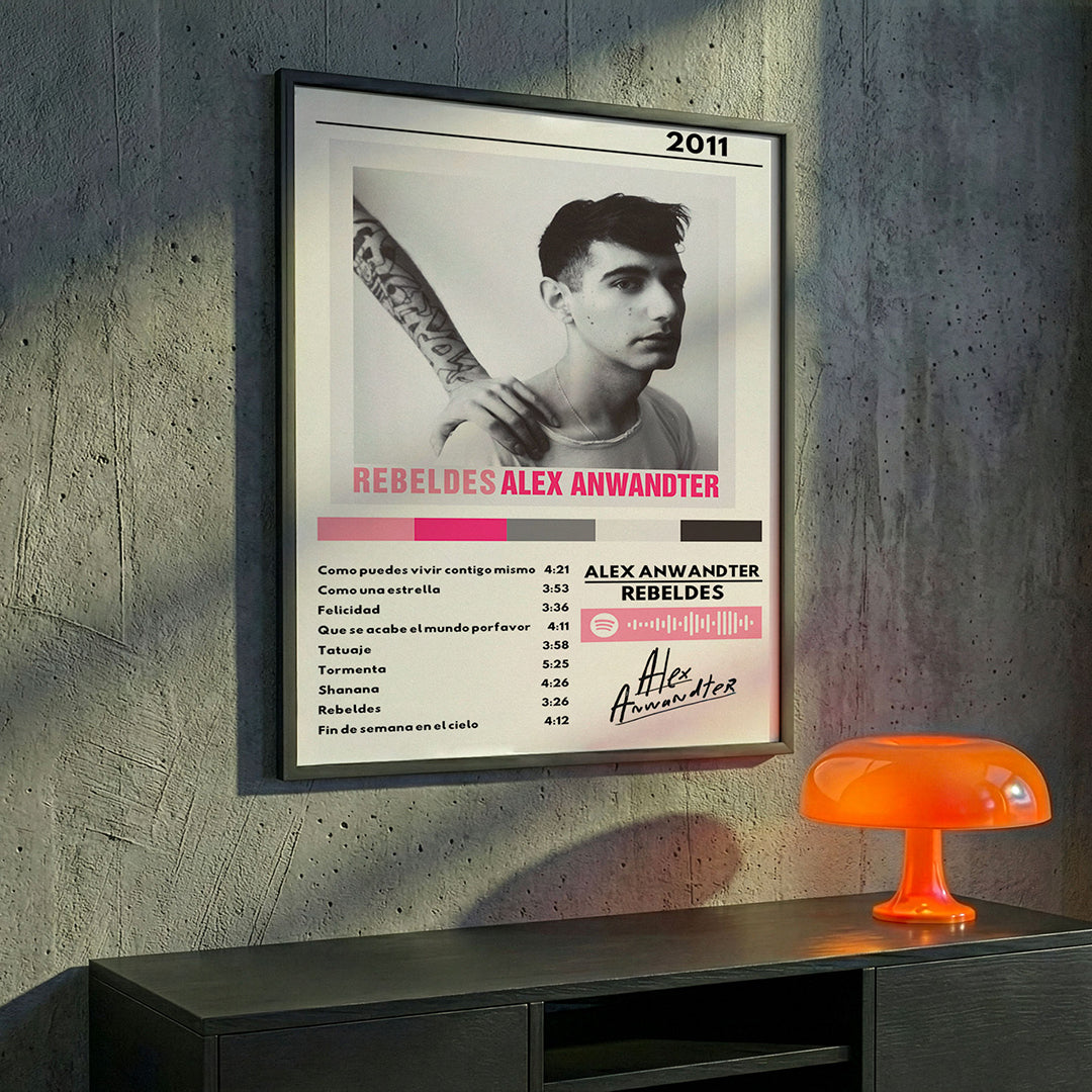 Cuadro Alex Anwandter - Rebeldes - Catarsis Visual