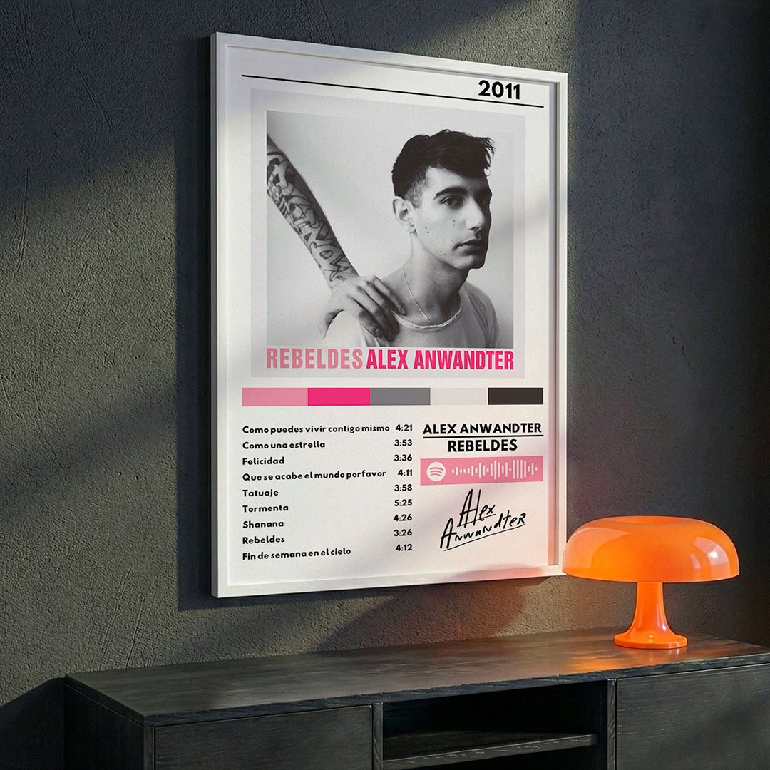 Cuadro Alex Anwandter - Rebeldes - Catarsis Visual