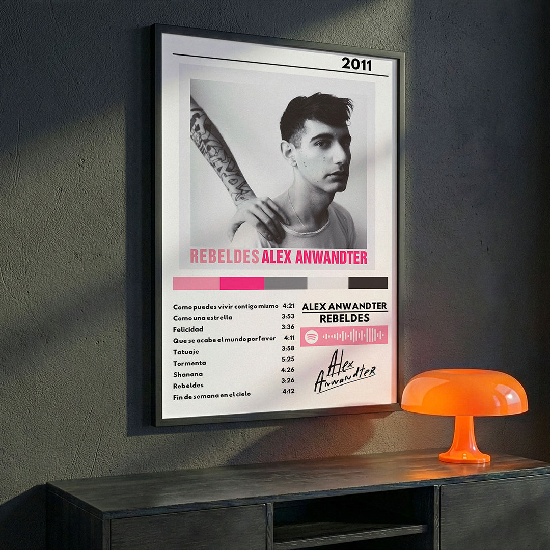 Cuadro Alex Anwandter - Rebeldes - Catarsis Visual