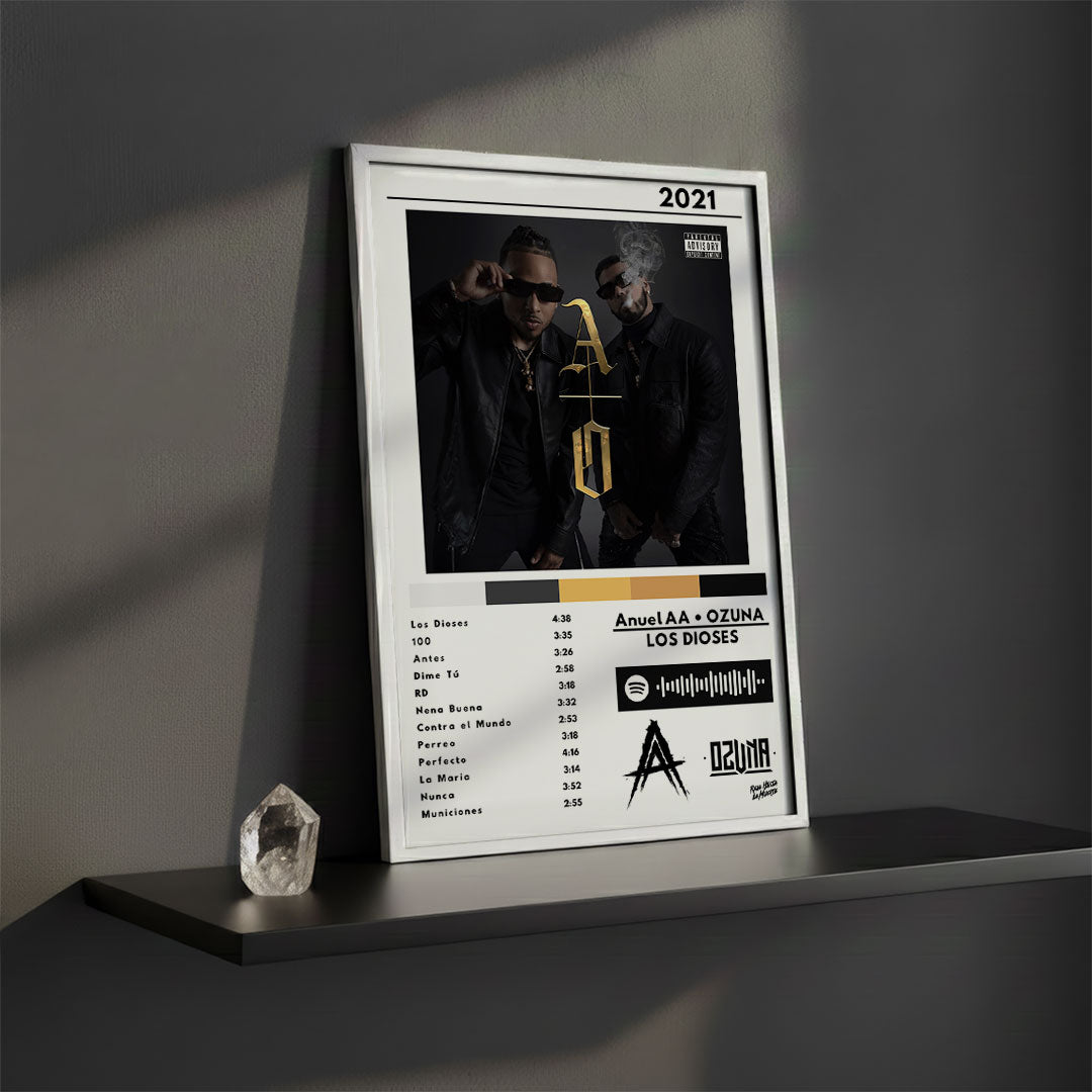 Cuadro Anuel AA - Los Dioses - Catarsis Visual