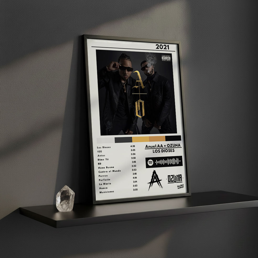 Cuadro Anuel AA - Los Dioses - Catarsis Visual