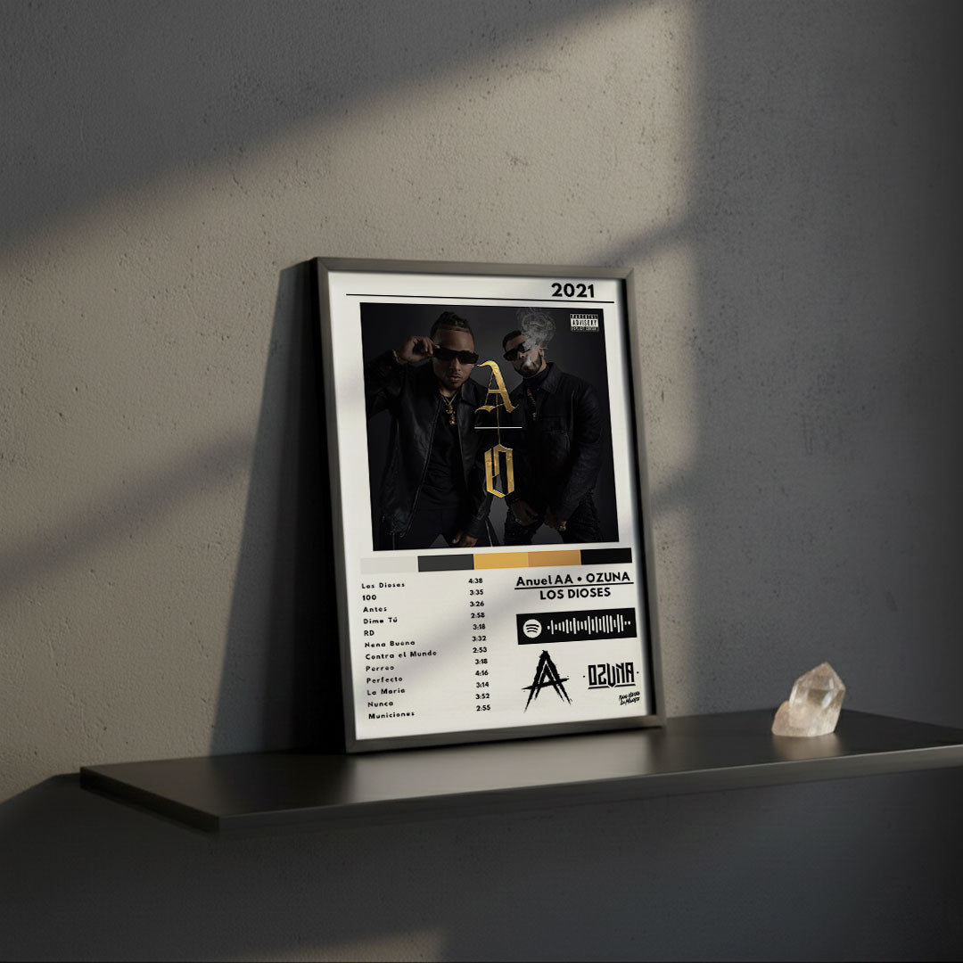 Cuadro Anuel AA - Los Dioses