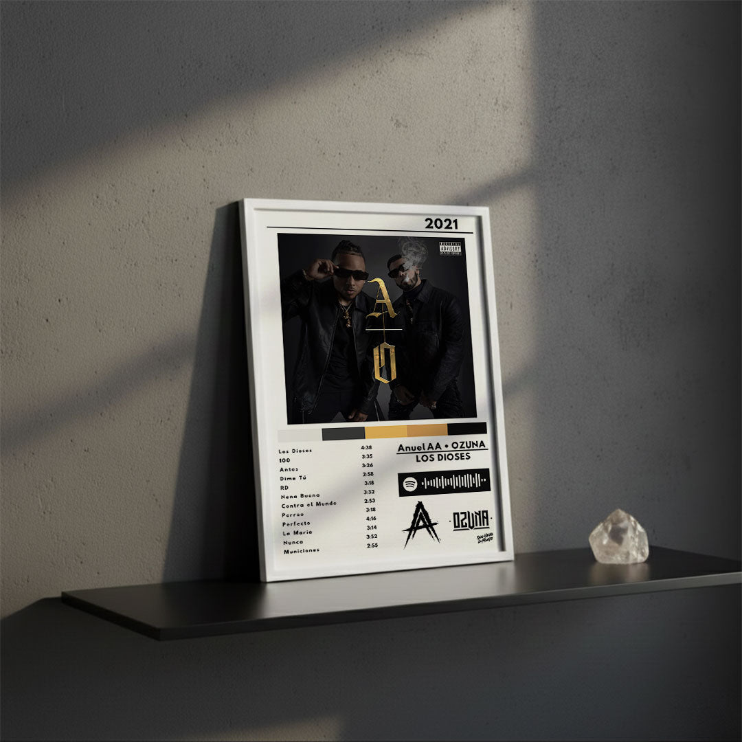 Cuadro Anuel AA - Los Dioses