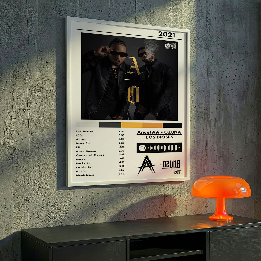 Cuadro Anuel AA - Los Dioses - Catarsis Visual