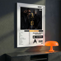 Cuadro Anuel AA - Los Dioses - Catarsis Visual