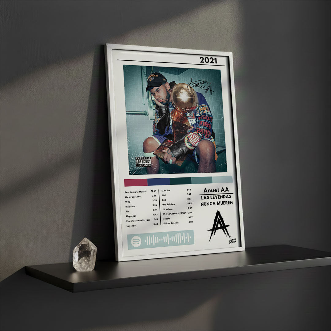 Cuadro Anuel AA - Las Leyendas Nunca mueren - Catarsis Visual