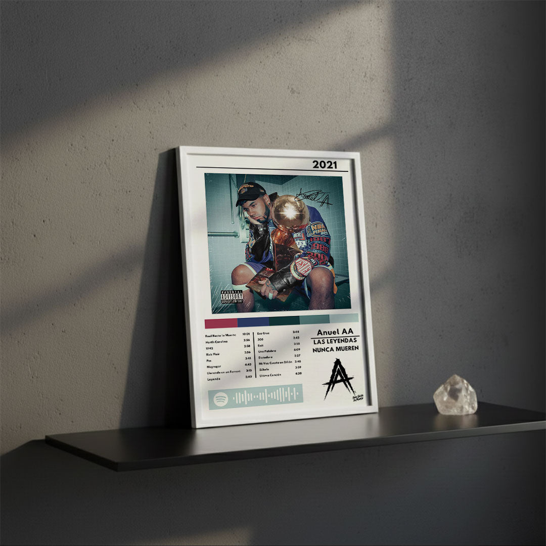 Cuadro Anuel AA - Las Leyendas Nunca mueren