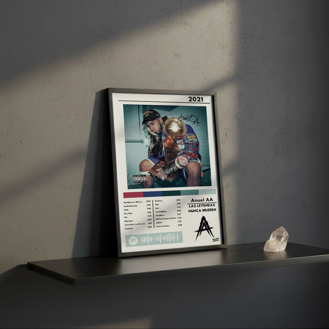 Cuadro Anuel AA - Las Leyendas Nunca mueren